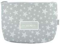 Cambrass 35489 toilettas collectie, Star, 6 x 28 x 20 cm, grijs
