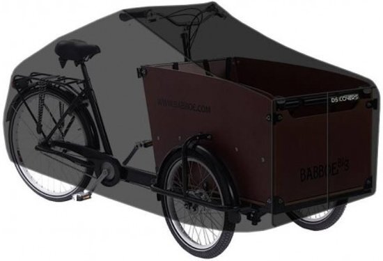 Ds Covers hoes DS Cargo Bakfiets 3 wielen - Zwart