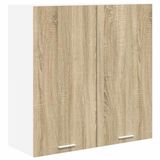 vidaXL Armoire murale Sonoma chêne 80 x 31 x 80 cm