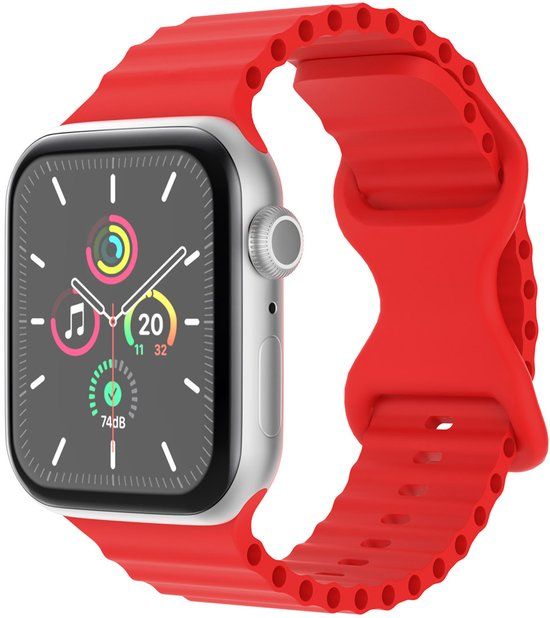 imoshion Athletic siliconenbandje voor de Apple Watch | 38/40/41/42 mm - Rood