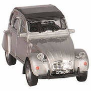 Welly Speelgoed Citroen 2CV zilver dicht 1:36