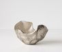 DELIFE Valena Decorative Bowl L33 x D20 x H22 cm Aluminium Platinum Opal Handmade