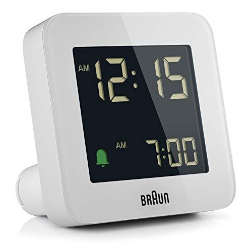 Braun BC09 Digitale reisklok - Wit
