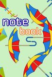 Colorful Umbrellas and Kites Notebook
