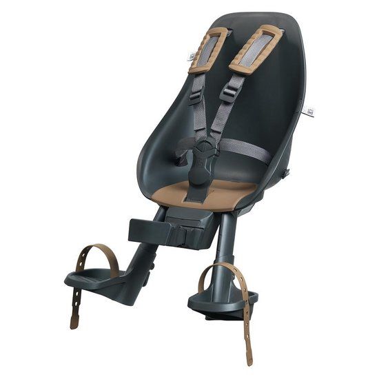 Urban Iki Fietsstoeltje Voor - Bincho Black/Kurumi Brown
