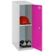 SimonRack Spind, métal, gris/rose, 915 x 300 x 500 cm