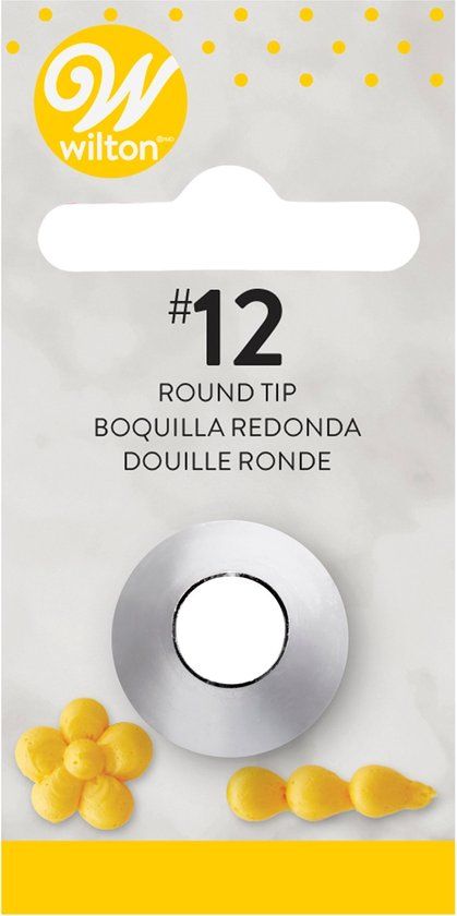 Wilton Spuitmondje - #012 Rond - Metaal - Vaatwasserbestendig