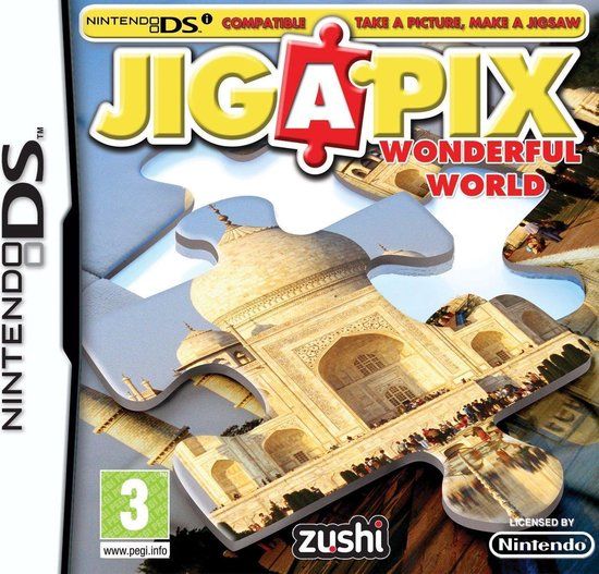 Zushi Games Jigapix Wonderful World - Nintendo DS