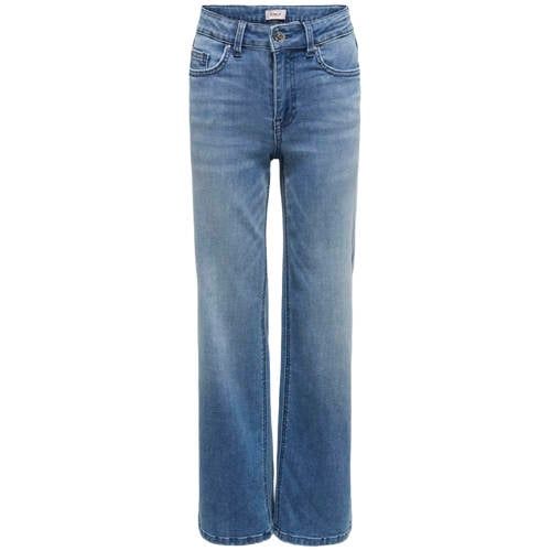 ONLY KIDS ONLY GIRL wide leg jeans - mediumblauw