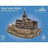 Megableu 3D puzzel Mont Saint-Michel 125-delig
