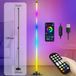 StarTech Lampenkap voor staande lamp - diameter 120 cm - Dimbaar RGB-licht - 16 miljoen kleuren - Muzieksynchronisatie - Warm wit licht