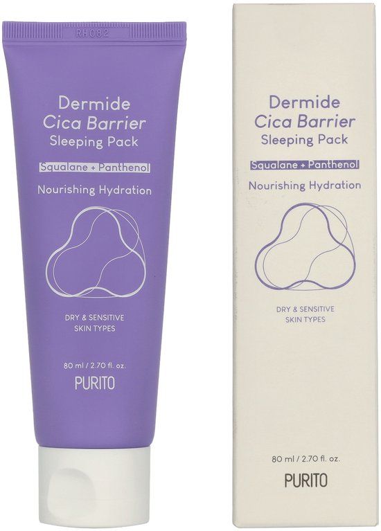 Purito Dermide Cica Barrier Sleeping Pack - 80ml