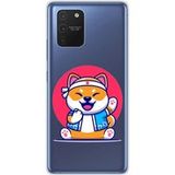 Samsung Galaxy S10 Lite Shiba ninja bedrukt siliconen hoesje