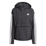 Adidas Essentials 3 Stripes Lifestyle Woven Jas Zwart L Vrouw