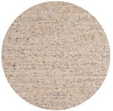 DÉJA Living Vloerkleed Rond Ø240cm - Laagpolig Beige Mix Wol - Bela