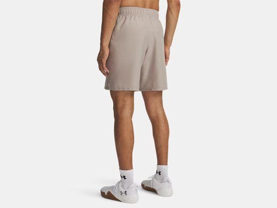 Under Armour UA Tech Woven Wordmark Short Heren Bruin L
