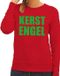 Bellatio Decorations Shoppartners Bv Foute kersttrui / sweater Kerst Engel rood voor dames - L