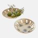 LOBERON Decoratieve schaal set van 2 Delunas grijs/crème