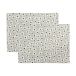 Almedahls Set de 2 sets de table Belle Amie Beige 34x45 cm
