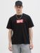 Jack & Jones T-shirt à col rond et manches courtes pour homme, noir, taille L