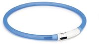 Beeztees Safety Gear Dogini - Lichtgevende halsband Hond - Blauw - 70 cm
