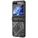 Samsung Étui en plastique galvanisé Mechanical Legend - Noir