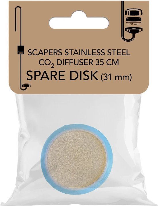 SuperFish - Sf scapers co2 diffusor spare disk 31mm