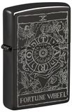 Zippo Stormaansteker, Johnny Cash, matzwart, kleurenafbeelding, navulbaar, herbruikbaar, windbestendig design, cadeaudoos, gemaakt in de VS