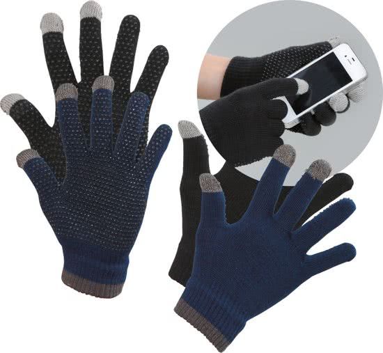 Covalliero Hofman Rijhandschoen Magic Touch zwart 1size4all