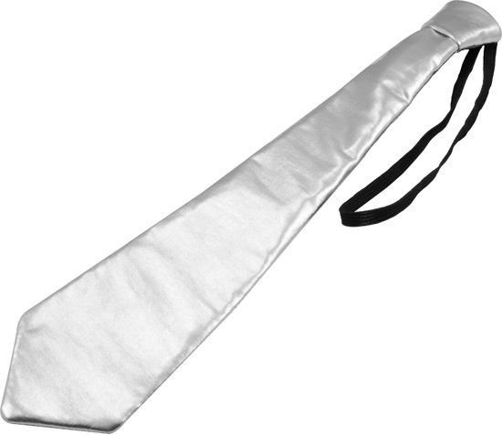 Folat Stropdas Metallic Zilver - 8714572616911