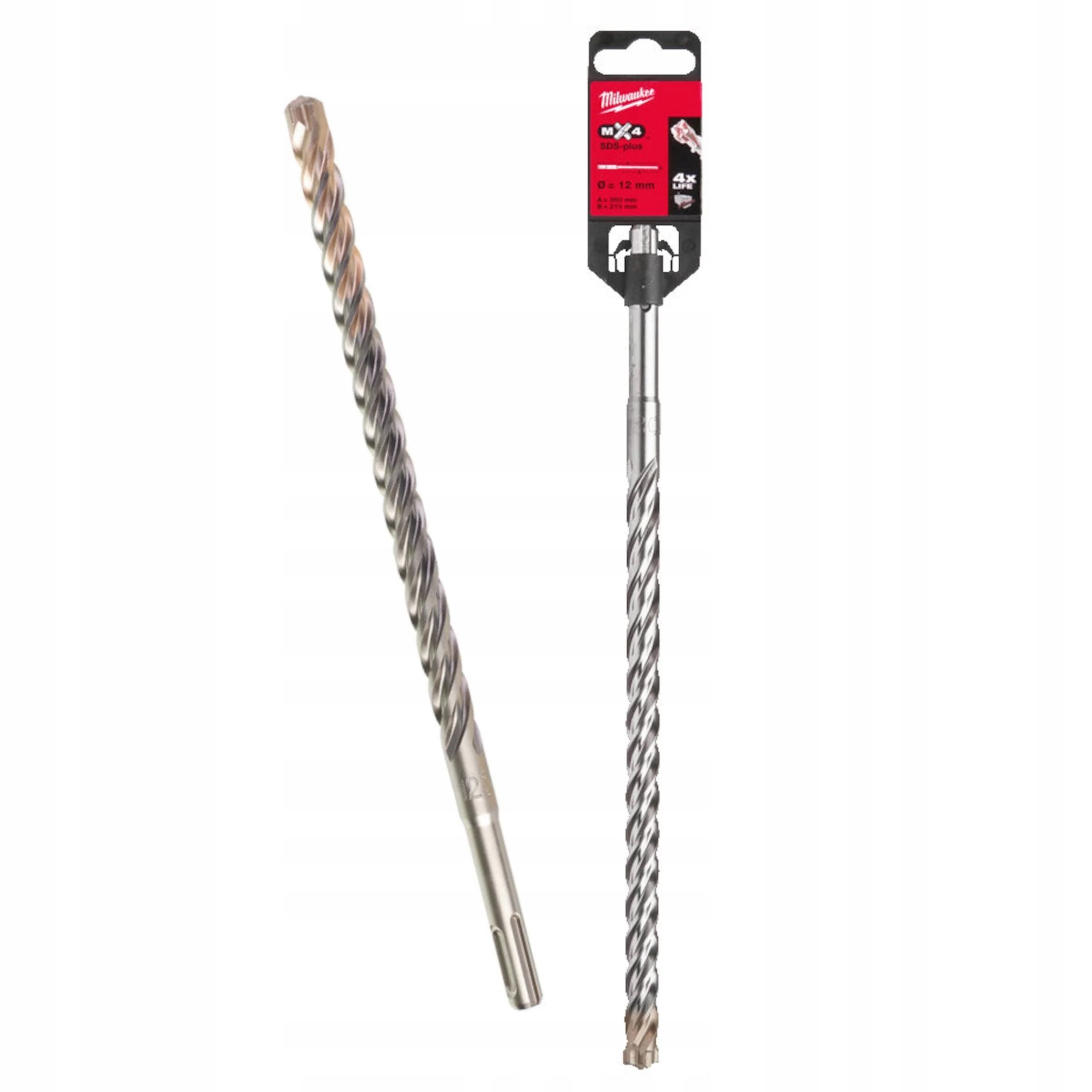 SDS-plus MX4 hammer drill bit - 12 x 260 mm - 1 piece