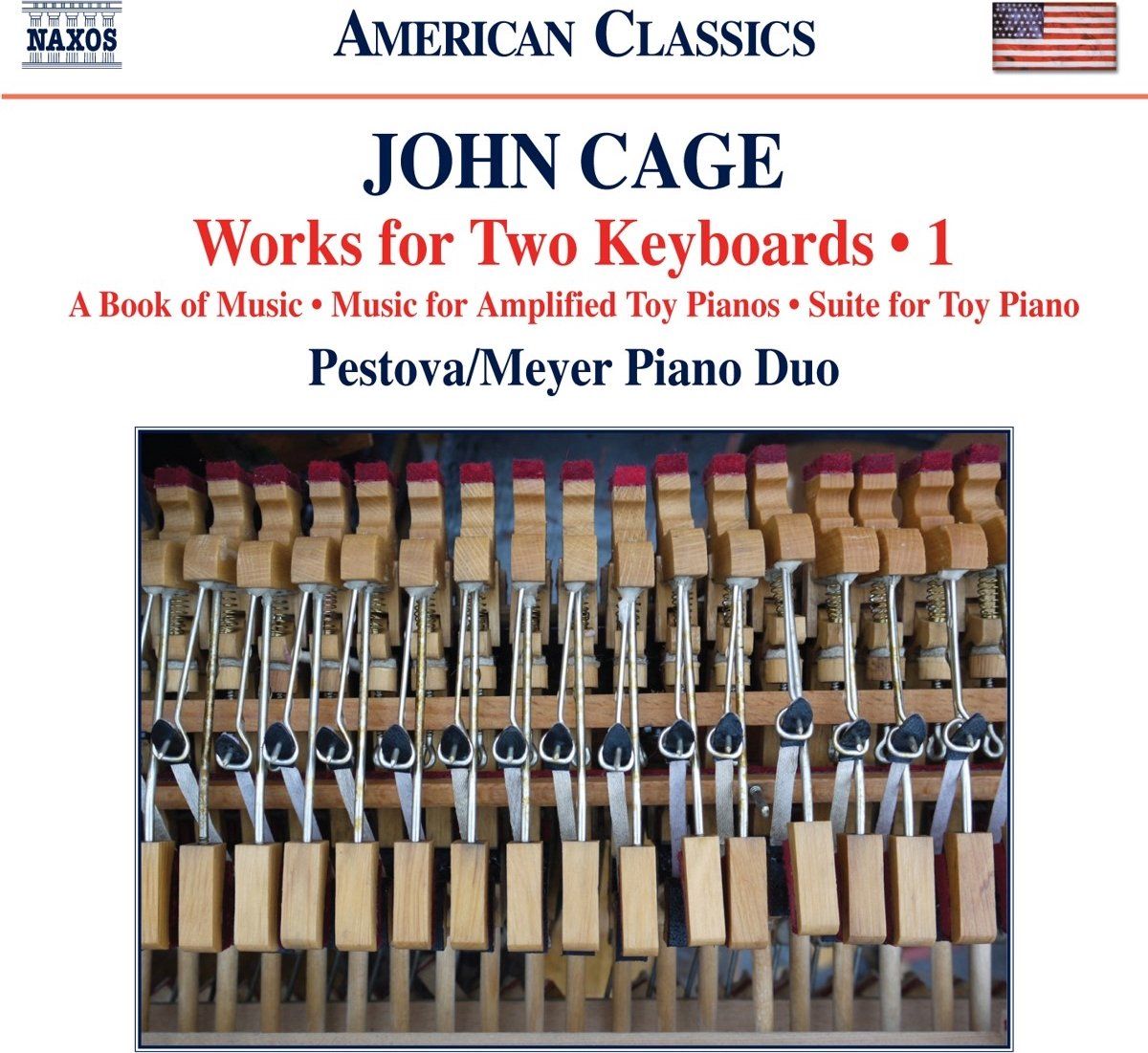 OUTHERE Pestova/Meyer Piano Duo - Cage; Works For Keyboards Vol. 1