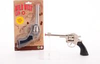 Johntoy Cowboy pistool met 8 shots klein