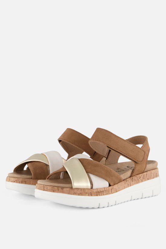 Feyn Sandalen bruin Leer - Maat 38