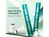 Double Fish JinQue Premium King Volants de Badminton - Plume d'oie durable, Pack de 12, Vitesse 76, Vert