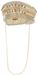 Fever Deluxe Sequin Studded Captains Hat Kostuum Hoed - Goudkleurig