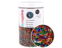 INNSPIRO Glazen stenen, rond, geglazuurd, 2,3 mm, 10/0, 500 g.