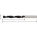 Rotec foret à bois mécanique 5,0x52/86 mm - 10 pièce(s) - 2350501