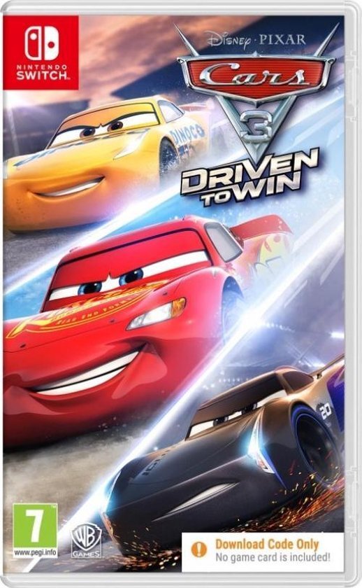 Warner Bros. Interactive Cars 3: Driven to Win Code In A Box Nintendo Switch