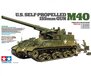 Tamiya Modelbouwpakket Auto - 35351 155mm Self Propelled Gun M40 Plastic - 1:35 -