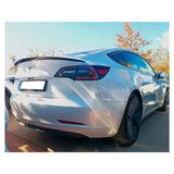Motordrome Achterspoilerlip compatibel met Tesla Model 3 2017- (PU)