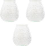 Cosy&Trendy lowboy tafelkaarsen 10 cm 40 branduren - Kaars in glazen houder