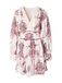 GUESS Jurk 'CATHERINE' donkerblauw / magenta / rosé / bordeaux