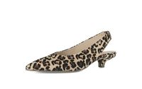 Gabor dames slingbacks met leopard print