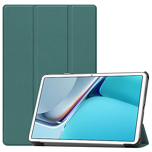 Lobwerk Tablethoes voor Huawei MatePad 11 2021 11 inch Slim Case Case met standaard functie en Auto Sleep/Wake functie Groen