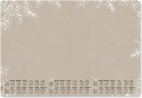 Sigel bureauonderlegger - A2 - Natural Eucalyptus - Kalender 2026/2027/2028 - Afgeronde hoeken