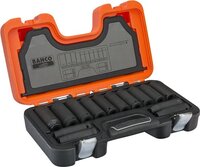 Bahco Slagdoppenset 1/2" Lange Uitvoering 14 Dlg