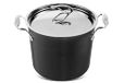 Circulon Style Hard Geanodiseerde Stockpot, 24cm/7.6L, Zwart