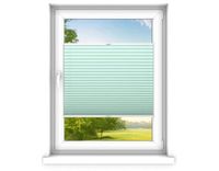 time4blinds - Plisségordijn zonder boren op maat gemaakt - Vouwgordijn - Plisségordijn privacy en zonwering - Eenvoudige installatie - Kant-en-klaar plisségordijn - 30x190 cm - Munt
