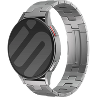 Fossil Gen 6 - 44mm titanium grain band (boucle plate) (argent)